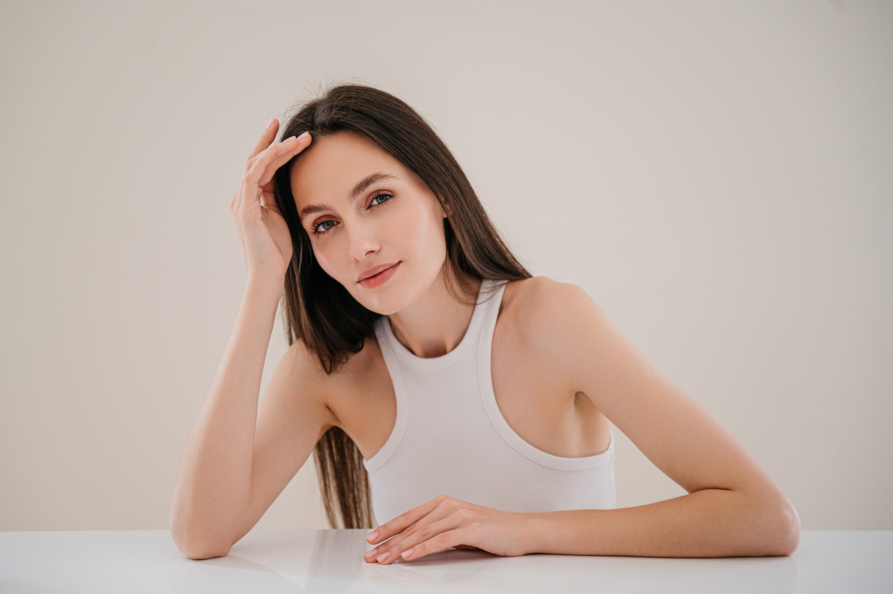 a woman posing for a picture