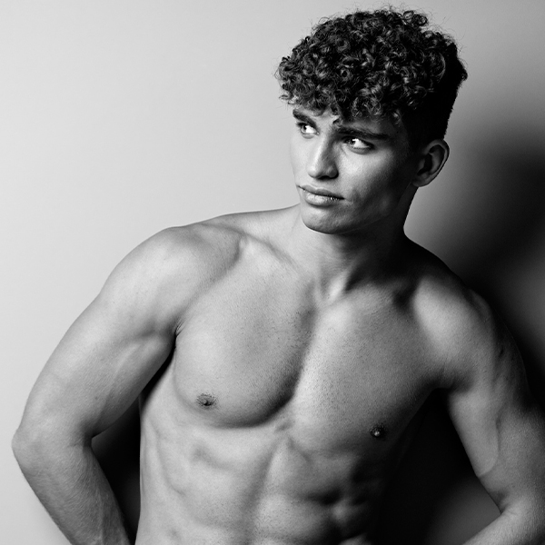 a person posing for the camera