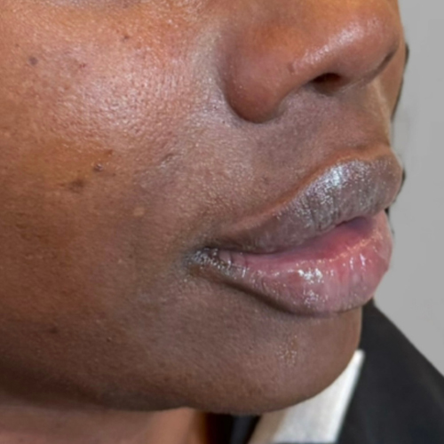 a close up of a man